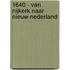 1640 - Van Nijkerk naar Nieuw-Nederland