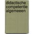 Didactische competentie algemeeen