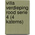 VillA Verdieping Rood serie 4 (4 katerns)