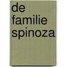 De familie Spinoza door Ingrid Verhelst