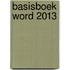 Basisboek Word 2013