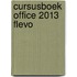 Cursusboek Office 2013 Flevo
