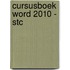 Cursusboek Word 2010 - STC