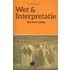 Wet & Interpretatie