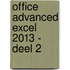 Office advanced excel 2013 - deel 2