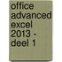 Office advanced excel 2013 - deel 1