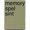 Memory spel Sint by Unknown