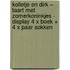 Kolletje en Dirk – Taart met zomerkoninkjes - Display 4 x boek + 4 x paar sokken
