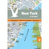 New York in kaart door Onbekend