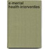 E-mental health-interventies
