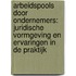 Arbeidspools door ondernemers: juridische vormgeving en ervaringen in de praktijk