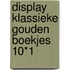 Display klassieke Gouden boekjes 10*1