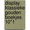 Display klassieke Gouden boekjes 10*1 door Onbekend