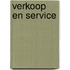 Verkoop en service
