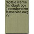 Digitale licentie handboek BPV 1e medewerker fastservice OWG v2