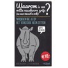 Waarom is een witte neushoorn grijs (en een zwarte ook)? door Pyter Wagenaar