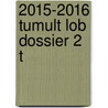 2015-2016 Tumult LOB dossier 2 t door Sandra Huigen