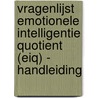 Vragenlijst Emotionele Intelligentie Quotient (EIQ) - handleiding by J.D. van der Ploeg