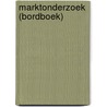 Marktonderzoek (bordboek) door Onbekend