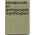 Beroepscode en gedragsregels ergotherapeut