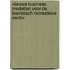 Nieuwe business modellen voor de toeristisch-recreatieve sector