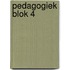 Pedagogiek blok 4