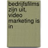 Bedrijfsfilms zijn uit, video marketing is in door Wim Symoens