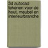3D autoCAD tekenen voor de hout, meubel en interieurbranche