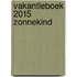 Vakantieboek 2015 Zonnekind