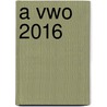 A vwo 2016 by Unknown