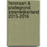 Fietskaart & plattegrond Steenwijkerland 2015-2016