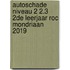 Autoschade Niveau 2 2.3 2de leerjaar ROC Mondriaan 2019
