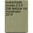 Autoschade Niveau 2 2.4 2de leerjaar ROC Mondriaan 2019