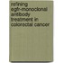 Refining EGFR-monoclonal antibody treatment in colorectal cancer