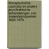 Therapeutische castratie en andere psychiatrische behandelingen van zedendelinquenten 1920-1970