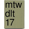 MTW DLT 17 door Onbekend