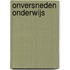 Onversneden onderwijs