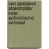 Van passieve stakeholder naar activistische vennoot