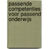 Passende competenties voor passend onderwijs