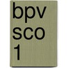 BPV SCO 1 door Onbekend