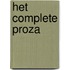 Het complete proza