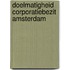 Doelmatigheid corporatiebezit Amsterdam