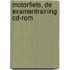 Motorfiets, de examentraining CD-ROM