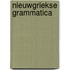 Nieuwgriekse grammatica