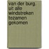 Van der Burg. uit alle windstreken tezamen gekomen