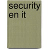 Security en IT by H.P.E. Vranken