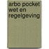 Arbo pocket wet en regelgeving