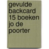 Gevulde backcard 15 boeken Jo De Poorter by Jo De Poorter