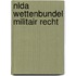 NLDA wettenbundel militair recht