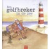 Een golfbreker in de zee